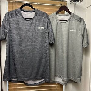 2 Adidas Adidas Climalite shirts